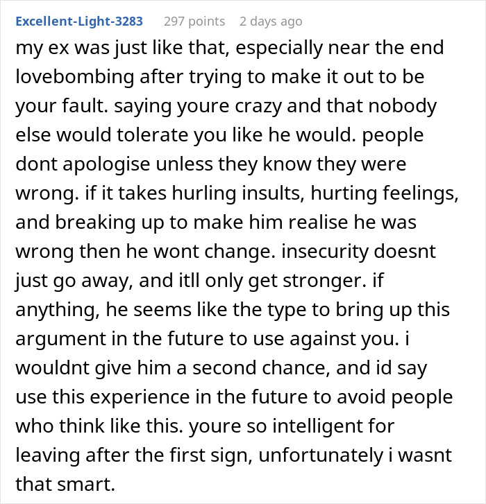 Jealous BF Berates GF For Being Nice To A Stranger, She Dumps Him And His Apologies Don’t Work