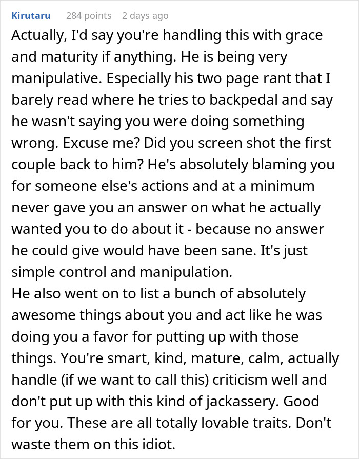 Jealous BF Berates GF For Being Nice To A Stranger, She Dumps Him And His Apologies Don’t Work