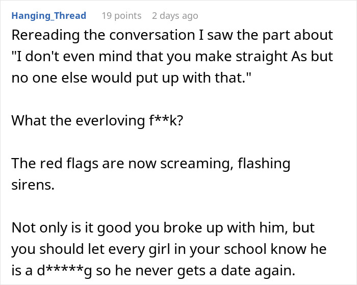Jealous BF Berates GF For Being Nice To A Stranger, She Dumps Him And His Apologies Don’t Work