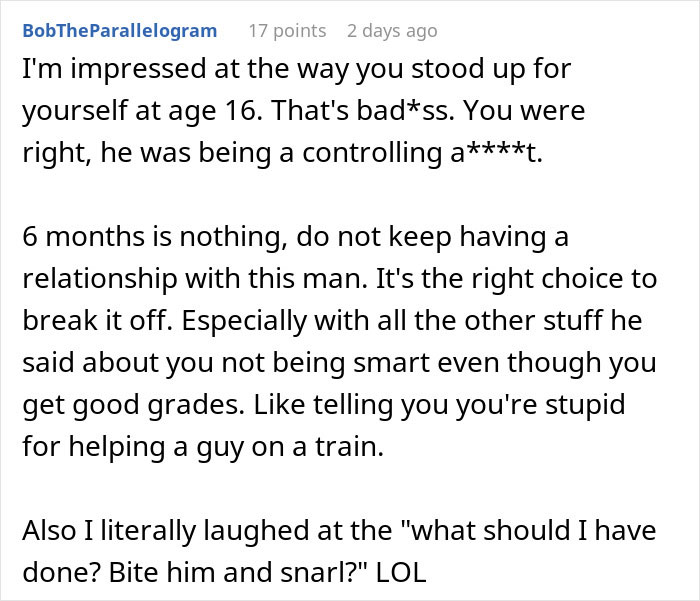 Jealous BF Berates GF For Being Nice To A Stranger, She Dumps Him And His Apologies Don’t Work