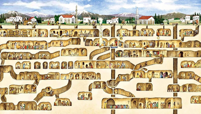 Mysterious Underground City’s Discovery Stuns Experts As It’s 18 Stories And 280 Feet Deep