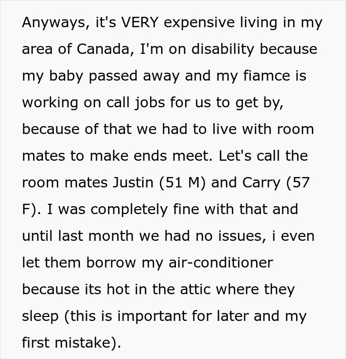“Slammed The Door”: Roommates Refuse To Give Back AC, Get Busted For Illegal Activities