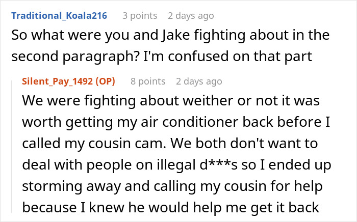“Slammed The Door”: Roommates Refuse To Give Back AC, Get Busted For Illegal Activities