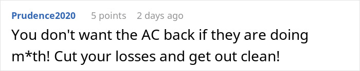 “Slammed The Door”: Roommates Refuse To Give Back AC, Get Busted For Illegal Activities
