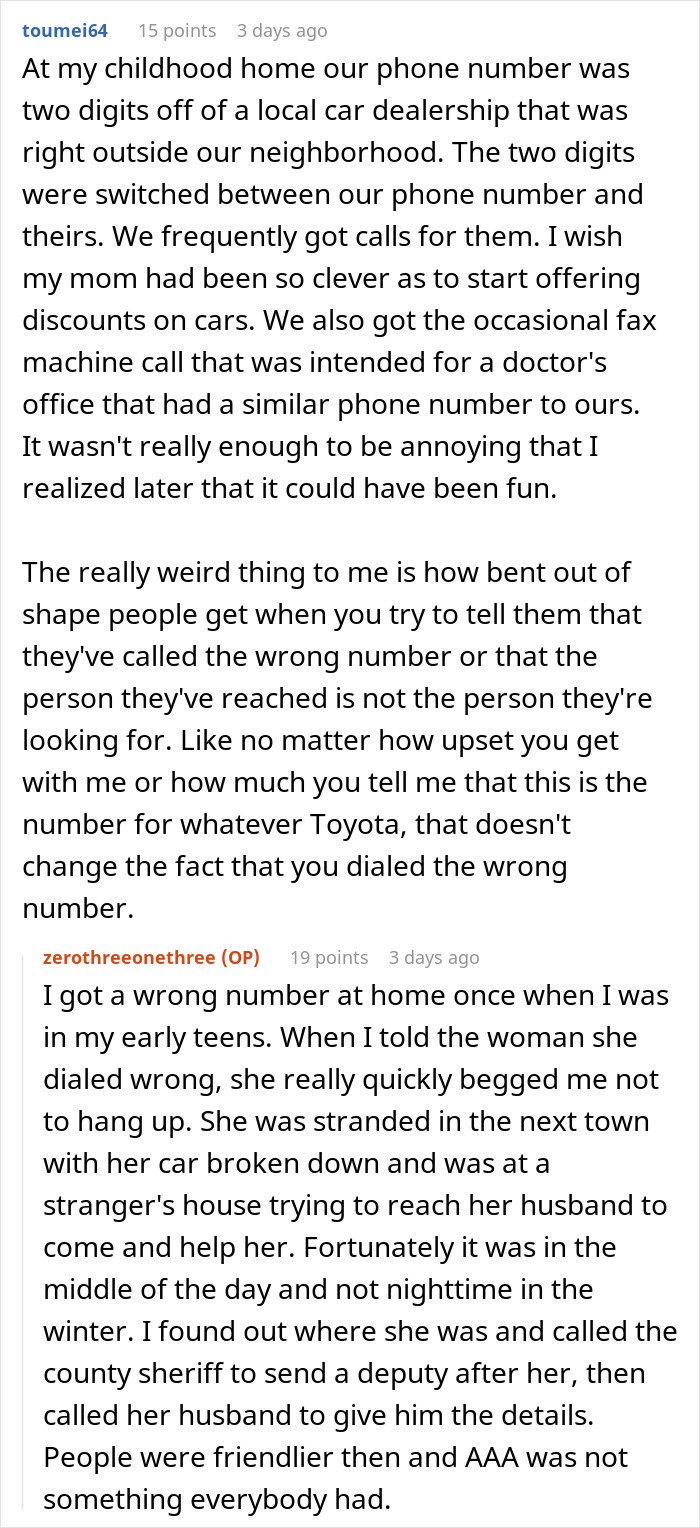 This Man Got Fed Up With Wrong Number Calls, Started To Act Like A Receptionist, Causing Chaos