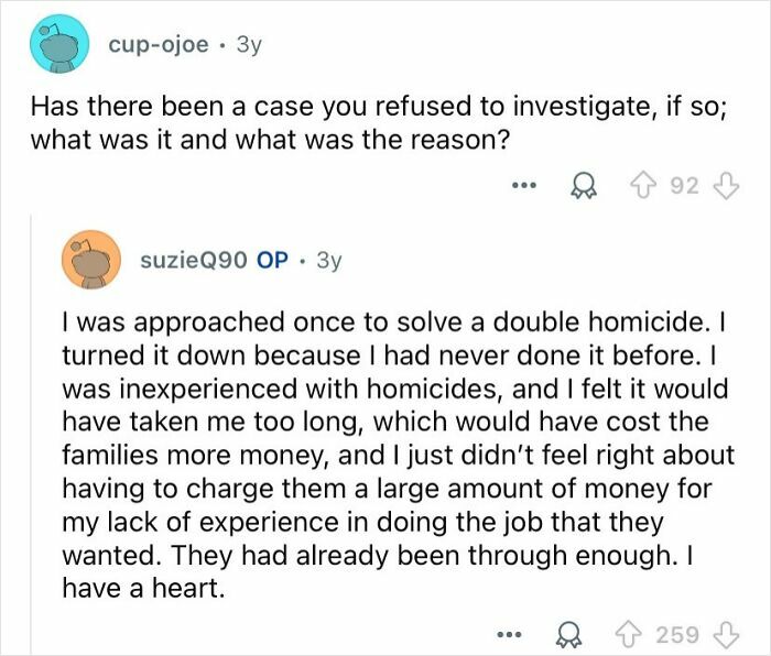 77 Answers From Private Investigators That Give A Real Glimpse Into Their Profession