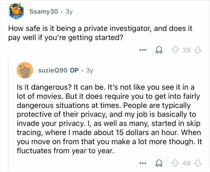 77 Answers From Private Investigators That Give A Real Glimpse Into Their Profession