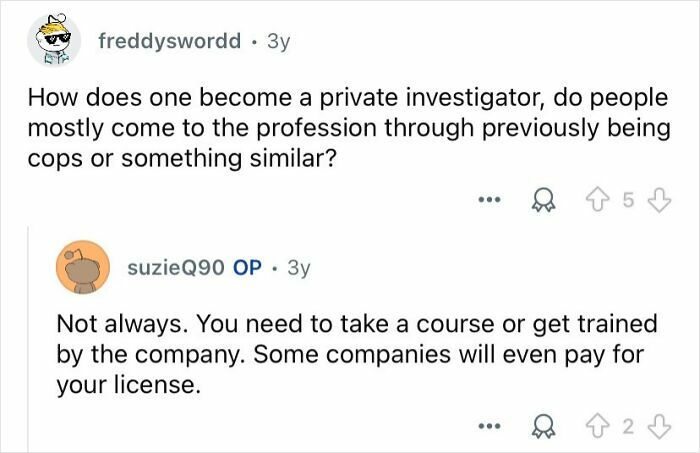77 Answers From Private Investigators That Give A Real Glimpse Into Their Profession