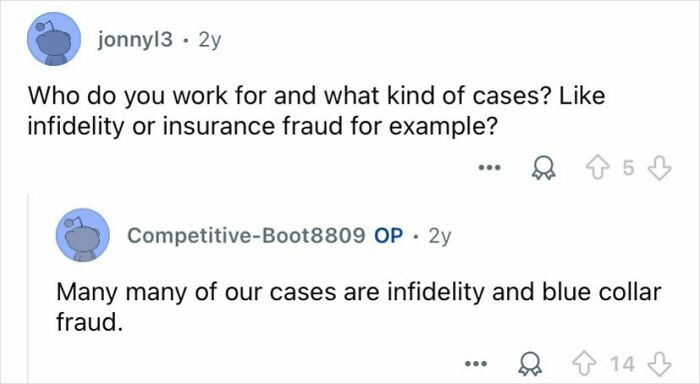 77 Answers From Private Investigators That Give A Real Glimpse Into Their Profession