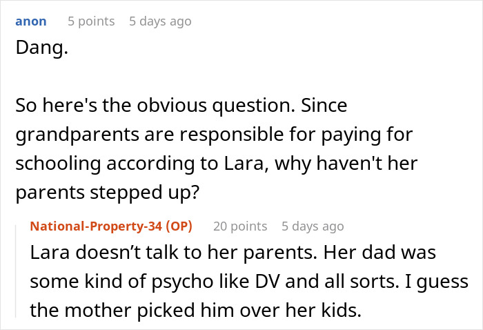 Confrontation Over Grandparent Ban Leads To Tense Family Dinner
