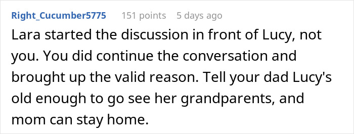 Confrontation Over Grandparent Ban Leads To Tense Family Dinner