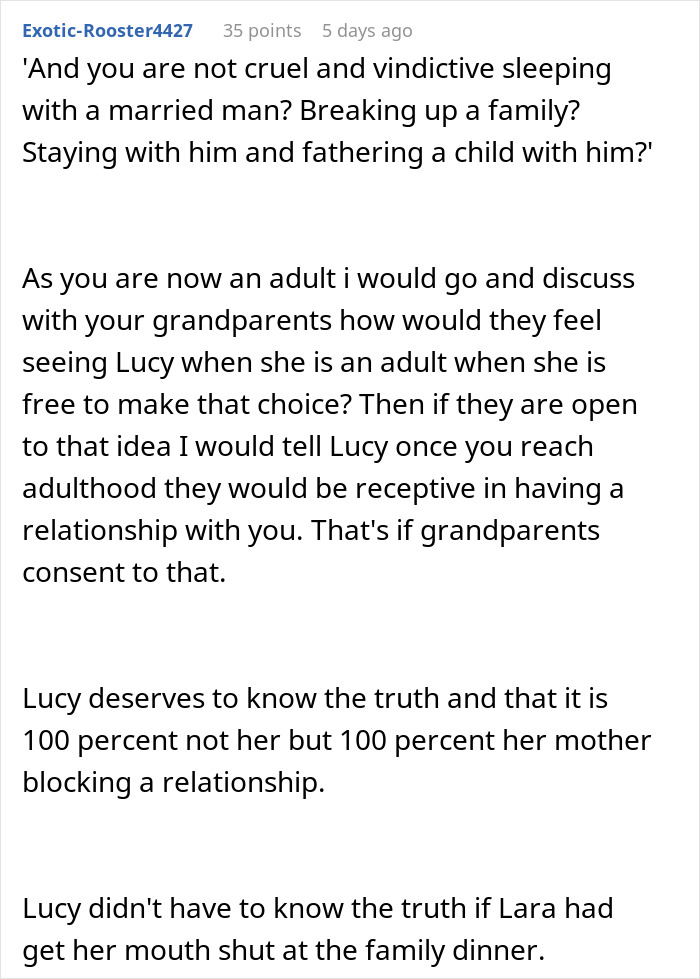 Confrontation Over Grandparent Ban Leads To Tense Family Dinner