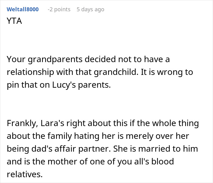 Confrontation Over Grandparent Ban Leads To Tense Family Dinner