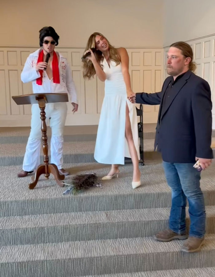 “Forced Marriage Or Kidnapping”: Bride’s Elvis Serenade At Vegas Wedding Scares Off Groom