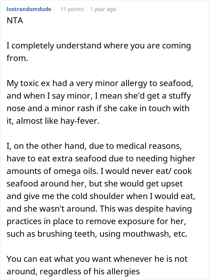 Man Upset GF Bought Herself A Peanut Butter Cake To Eat At Work Knowing He Can’t Eat It