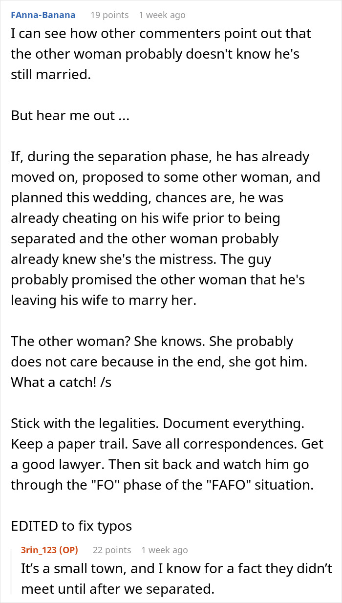 Woman Wonders If She Should Explain To Her Husband That Separation And Divorce Are Not The Same