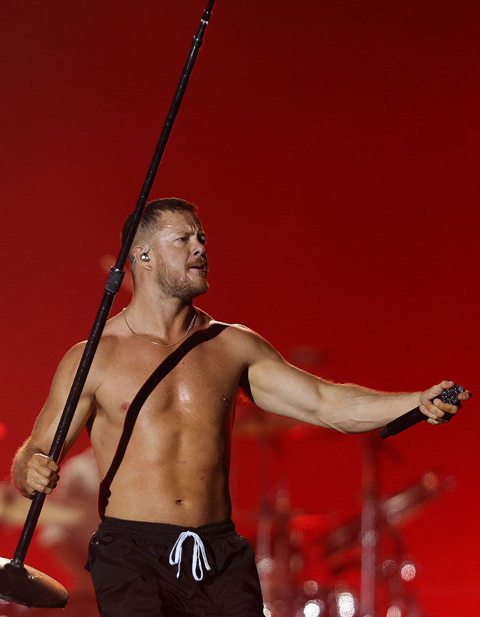 How Dan Reynolds Turns Going Shirtless Into A Statement Against Toxic Masculinity