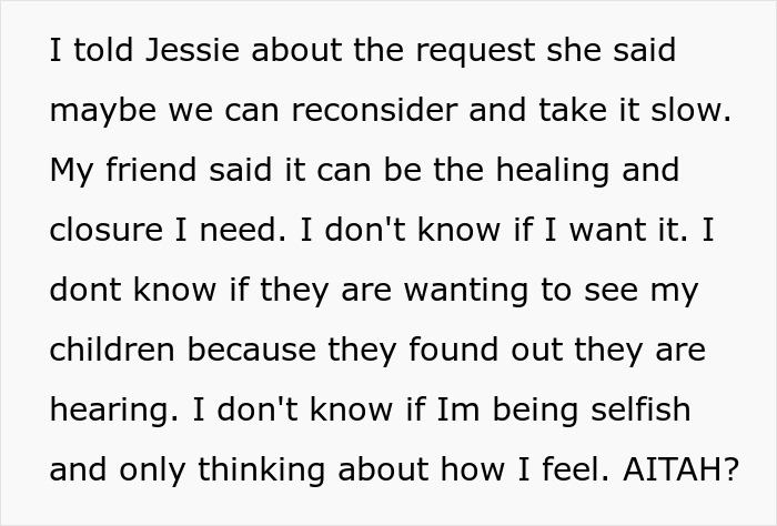 Man Defends His Wife And Cuts Off His Parents, Is Confused When She Suggests Reconnecting