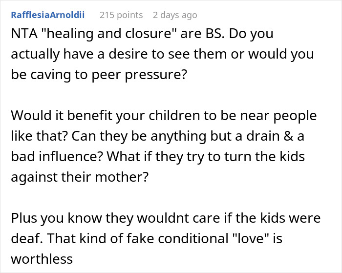 Man Defends His Wife And Cuts Off His Parents, Is Confused When She Suggests Reconnecting