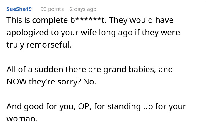 Man Defends His Wife And Cuts Off His Parents, Is Confused When She Suggests Reconnecting