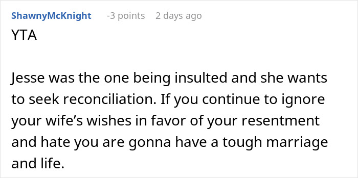 Man Defends His Wife And Cuts Off His Parents, Is Confused When She Suggests Reconnecting