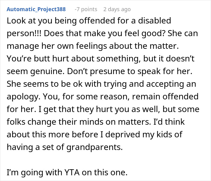 Man Defends His Wife And Cuts Off His Parents, Is Confused When She Suggests Reconnecting