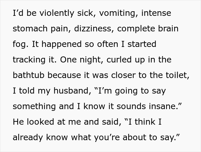 Woman Is Convinced MIL Was Poisoning Her, Ends Contact But Fears Pregnancy Might Change Everything