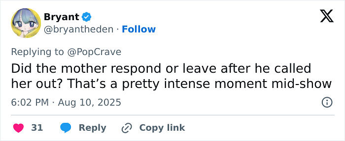 Singer Abruptly Stops Concert After Spotting &#8216;Irresponsible&#8217; Mom—His Next Words Divided The Internet