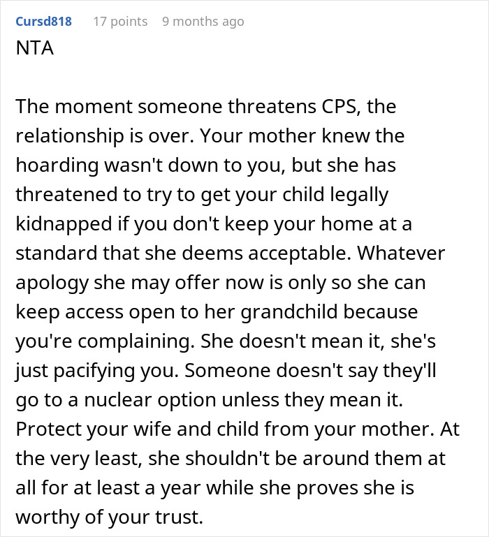 Mom Stuns Son And His Wife By Threatening A CPS Report When The Baby Hasn’t Even Arrived