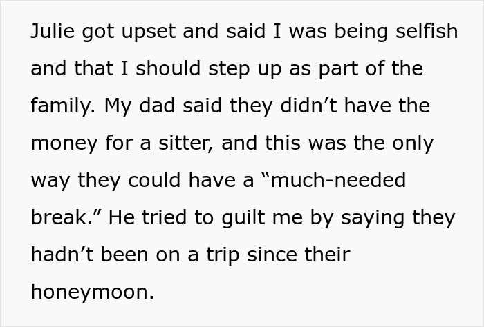 “That’s A Full-Time Job”: Teen Refuses To Babysit Step-Siblings For A Week, Parents Have A Meltdown