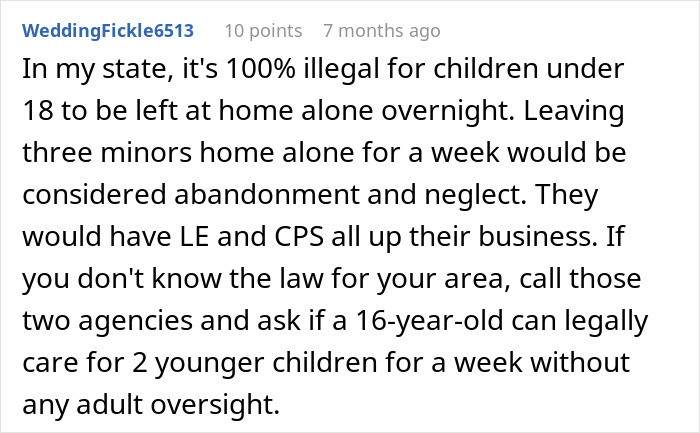 “That’s A Full-Time Job”: Teen Refuses To Babysit Step-Siblings For A Week, Parents Have A Meltdown
