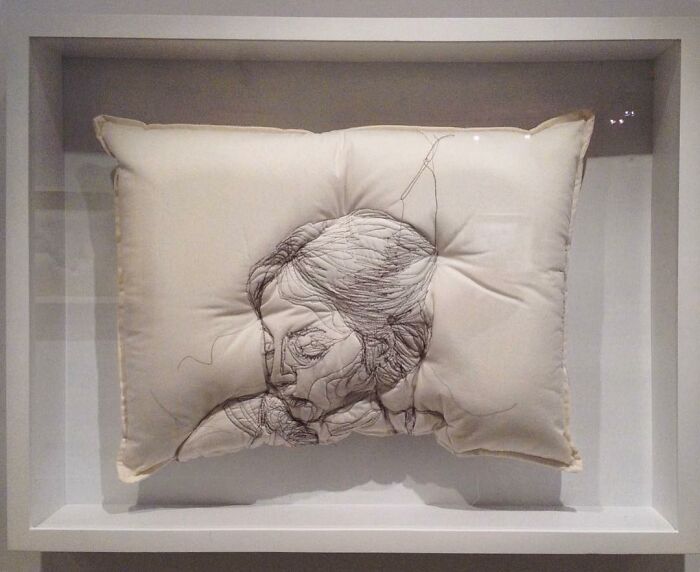 17 Beautiful Pillow Artworks By Maryam Ashkanian Inspired By The Quiet Moments Of Sleep