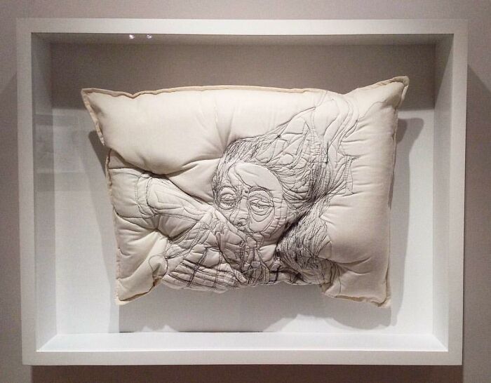 17 Beautiful Pillow Artworks By Maryam Ashkanian Inspired By The Quiet Moments Of Sleep