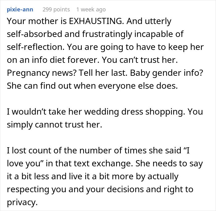 Bride Cuts Mom Off From Key Wedding Plans After She Turns Proposal Into A Mass Family Update
