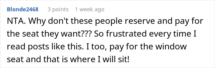 Man Invades Woman’s Space After She Declines To Swap Seats, Calls Himself Victim Of Modern Times