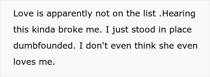 Lady &#8220;Settles&#8221; For Fiancé, He Realizes It&#8217;s Only For What He Provides For Her, Not Love