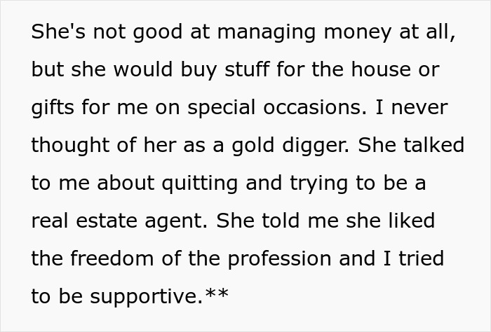 Lady &#8220;Settles&#8221; For Fiancé, He Realizes It&#8217;s Only For What He Provides For Her, Not Love