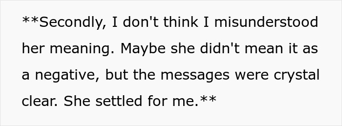 Lady &#8220;Settles&#8221; For Fiancé, He Realizes It&#8217;s Only For What He Provides For Her, Not Love