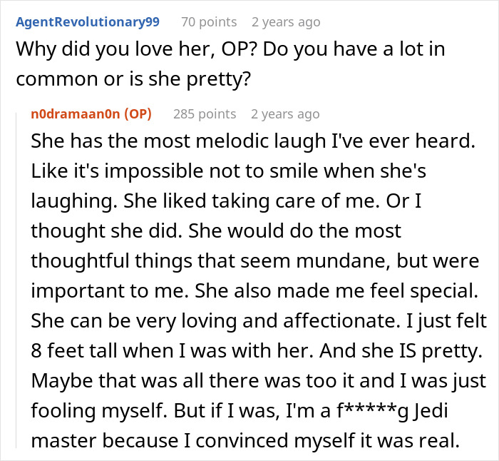 Lady &#8220;Settles&#8221; For Fiancé, He Realizes It&#8217;s Only For What He Provides For Her, Not Love