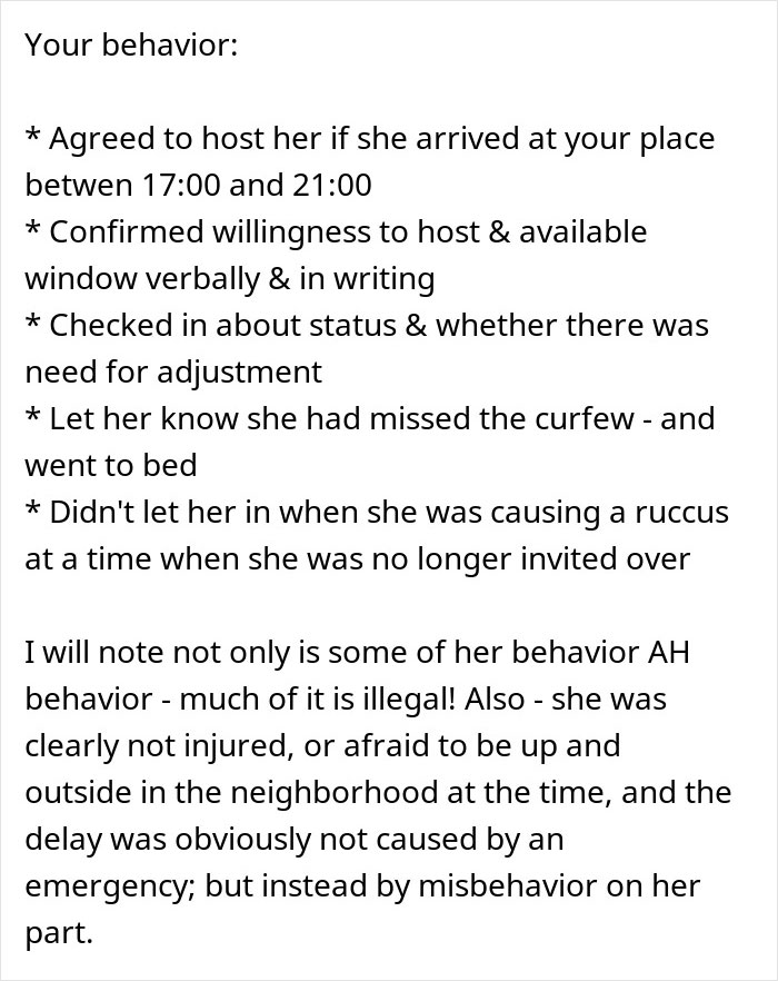 “AITA For Refusing To Let My Friend Into My House After She Was Over 6 Hours Late?”