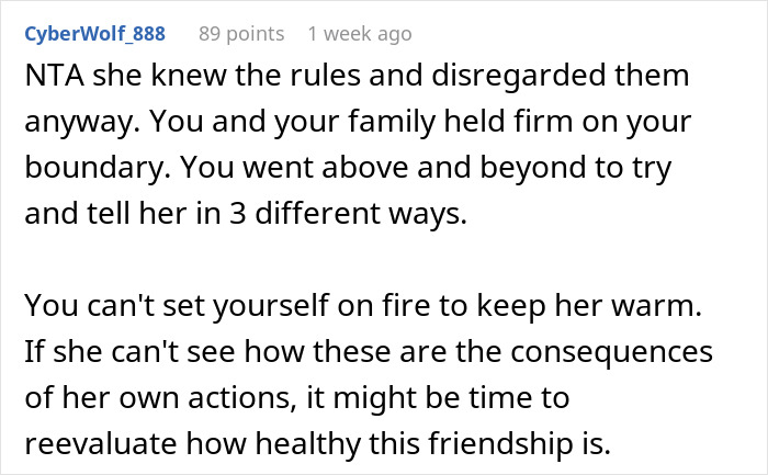 “AITA For Refusing To Let My Friend Into My House After She Was Over 6 Hours Late?”