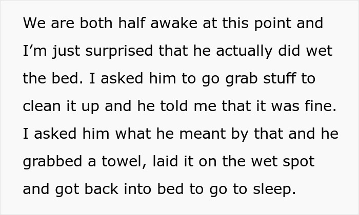 “Boyfriend Peed The Bed And Is Mad At Me For My Response”