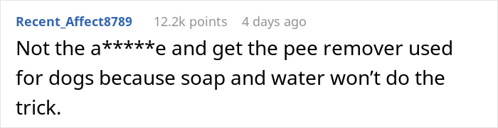 “Boyfriend Peed The Bed And Is Mad At Me For My Response”