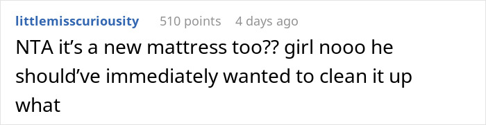 “Boyfriend Peed The Bed And Is Mad At Me For My Response”