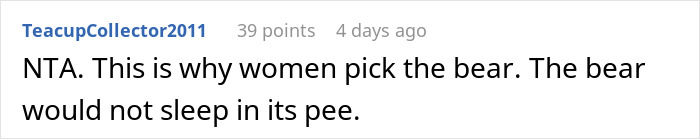 “Boyfriend Peed The Bed And Is Mad At Me For My Response”