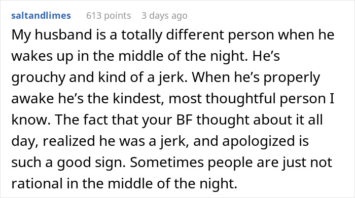 “Boyfriend Peed The Bed And Is Mad At Me For My Response”