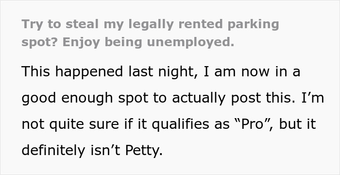 Truck Driver Refuses To Move From Reserved Spot, Guy Takes Revenge Leading To Unemployment