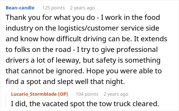 Truck Driver Refuses To Move From Reserved Spot, Guy Takes Revenge Leading To Unemployment