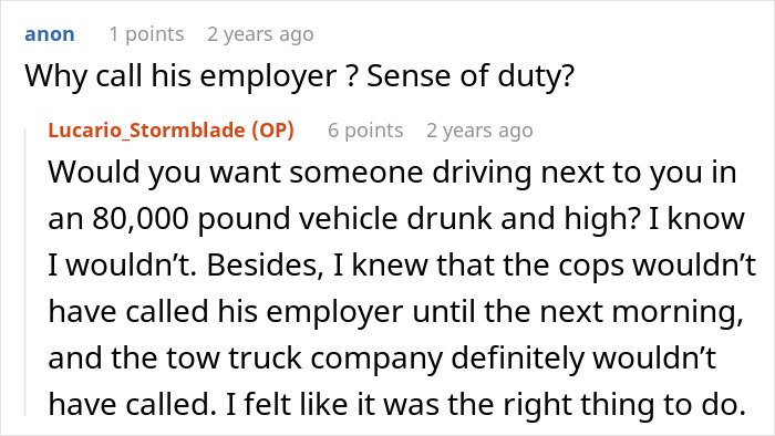 Truck Driver Refuses To Move From Reserved Spot, Guy Takes Revenge Leading To Unemployment