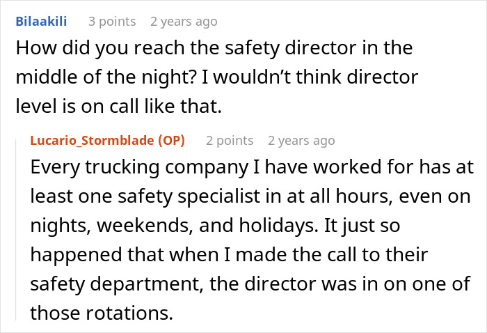 Truck Driver Refuses To Move From Reserved Spot, Guy Takes Revenge Leading To Unemployment
